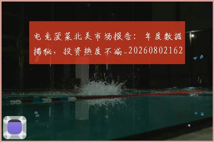 电竞菠菜北美市场报告：年度数据揭秘，投资热度不减_20260802162800